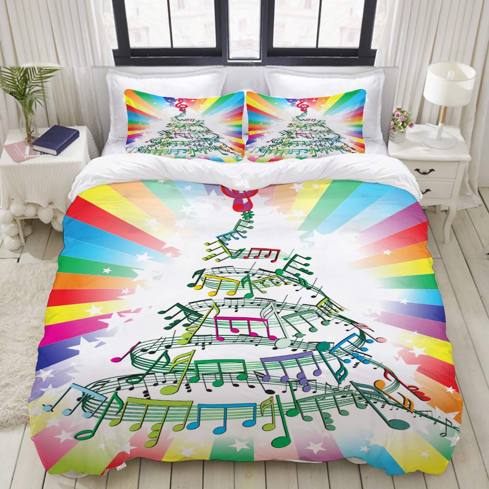 Colorful Music Note CLG1910036B Bedding Sets