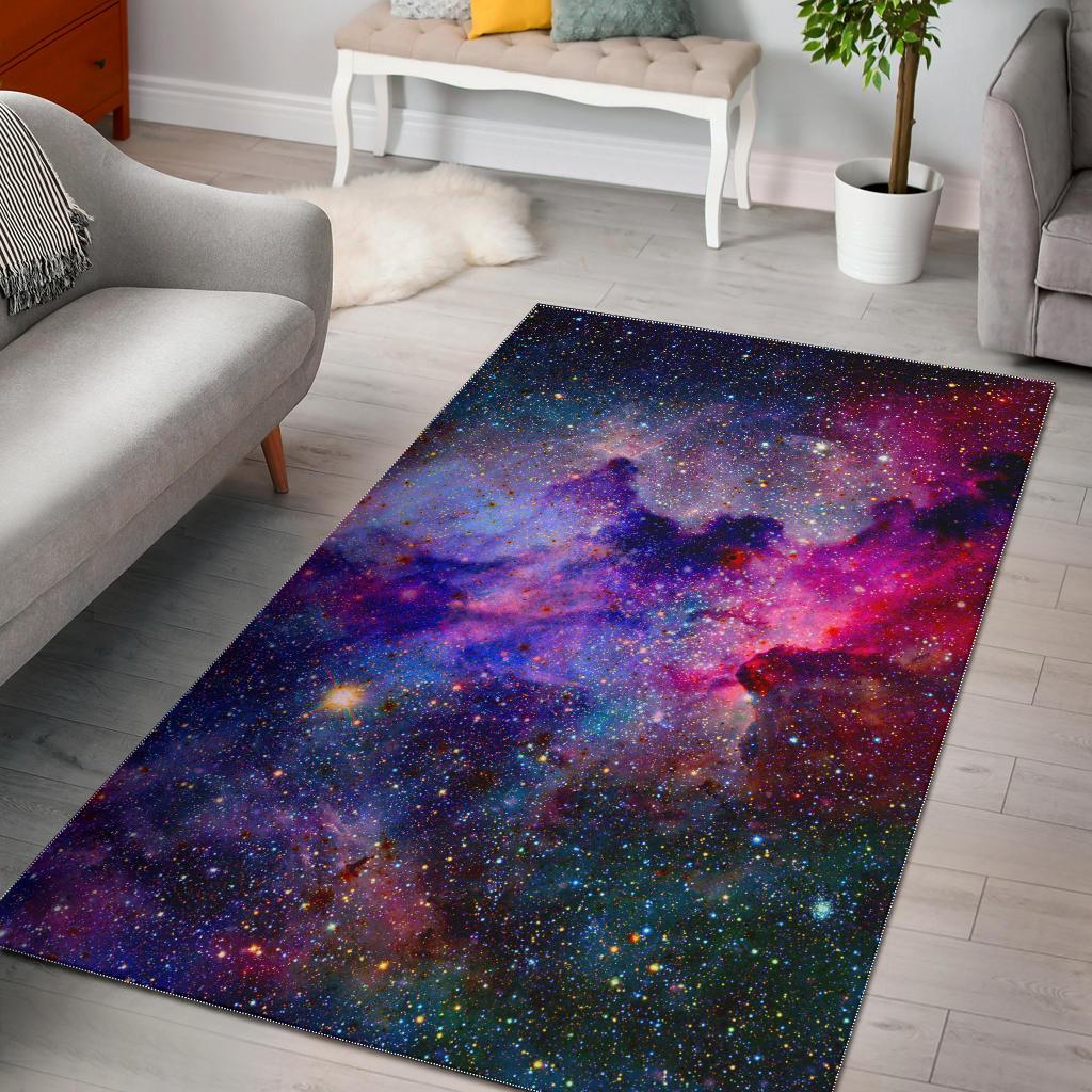 Colorful Nebula Galaxy Space CL17100212MDR Rug