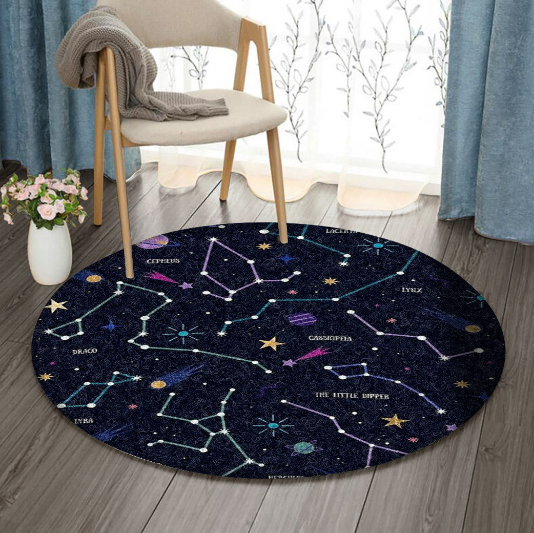 Constellation BL0510025RR Round Area Rug