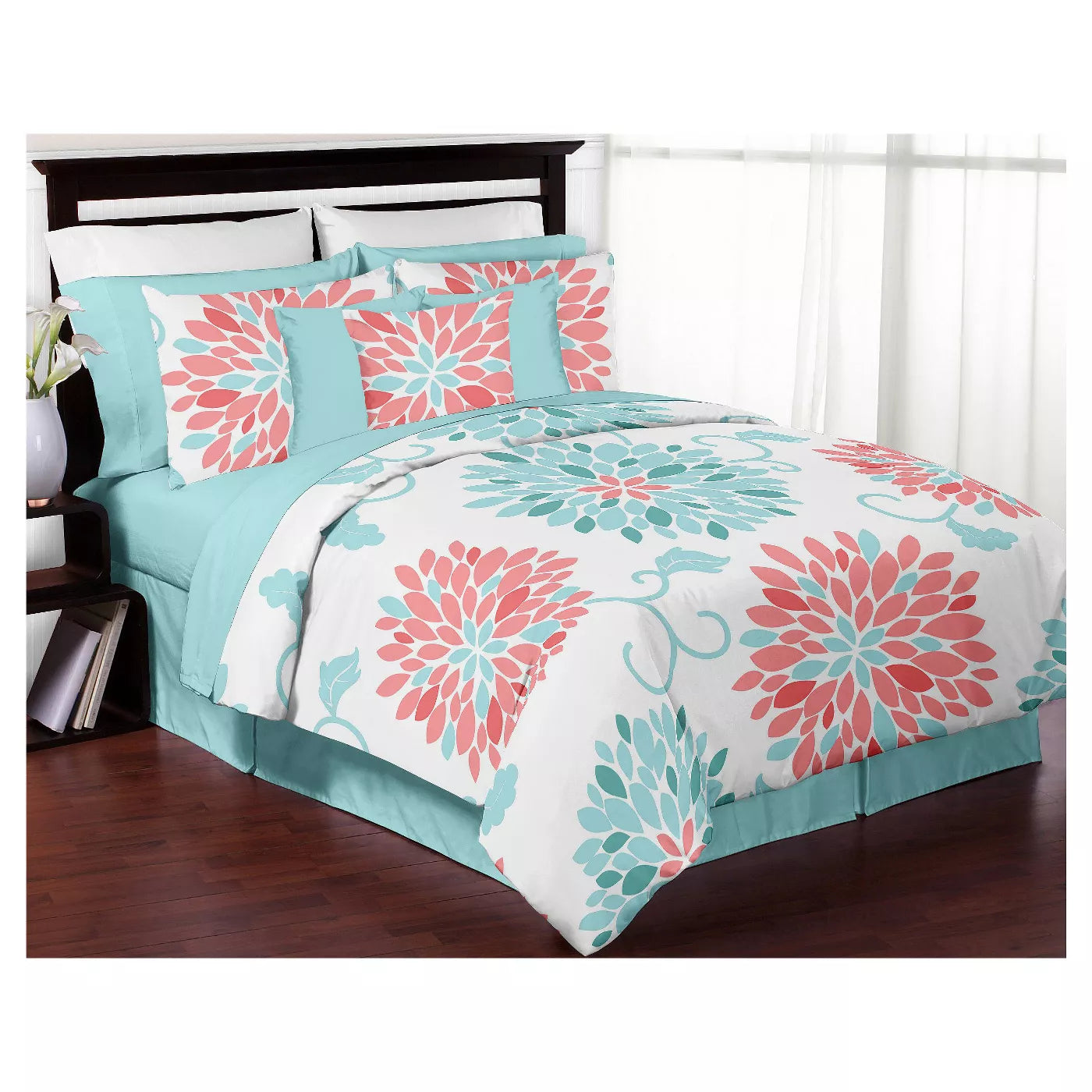 Coral Turquoise Emma CLA2110147B Bedding Sets