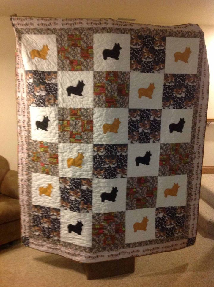 Corgi CLM180609 Quilt Blanket