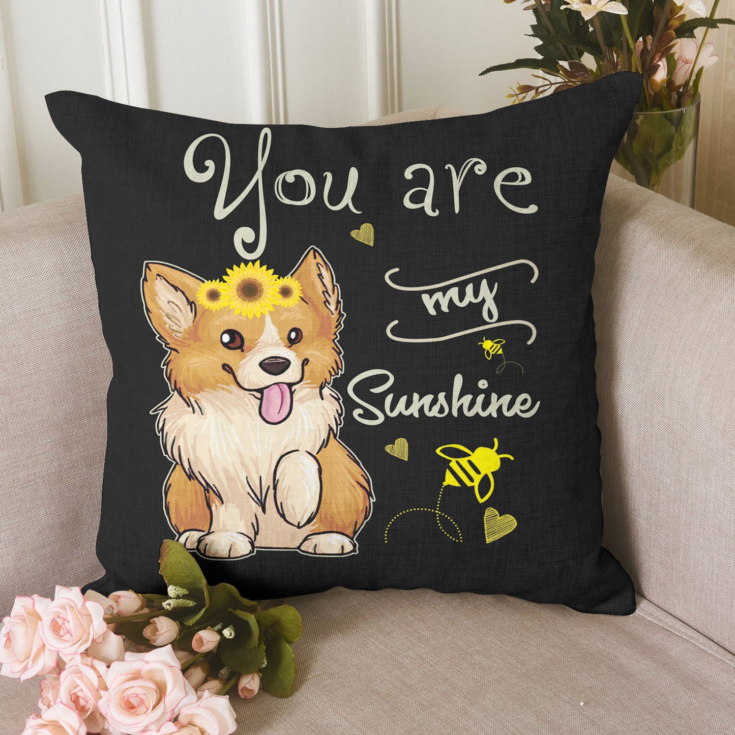 Corgi CL15100042MDP Throw Pillow Covers