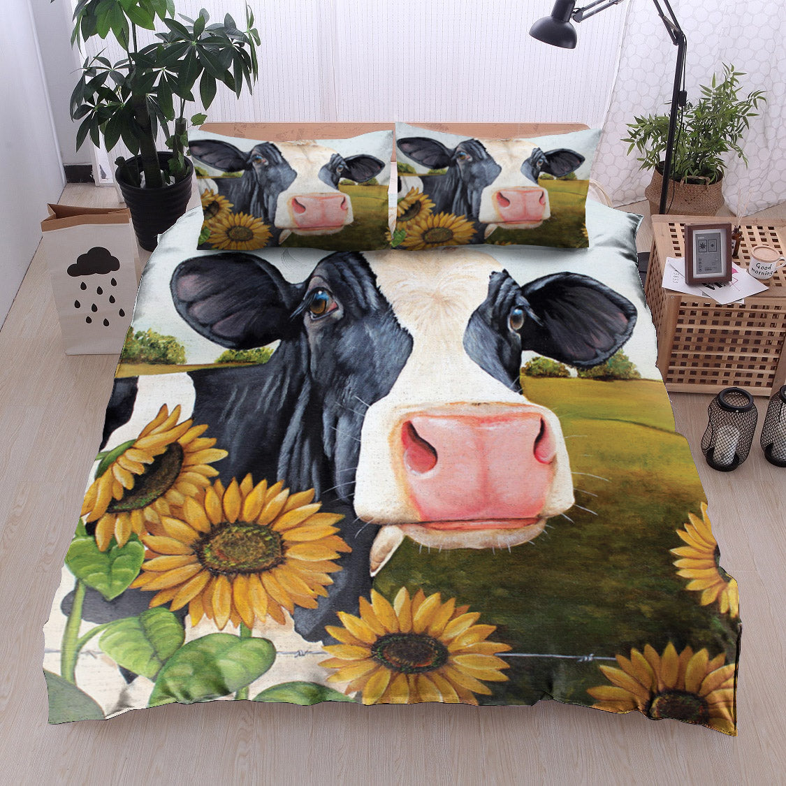 Cow And Sunflower BT1909035B Bedding Sets
