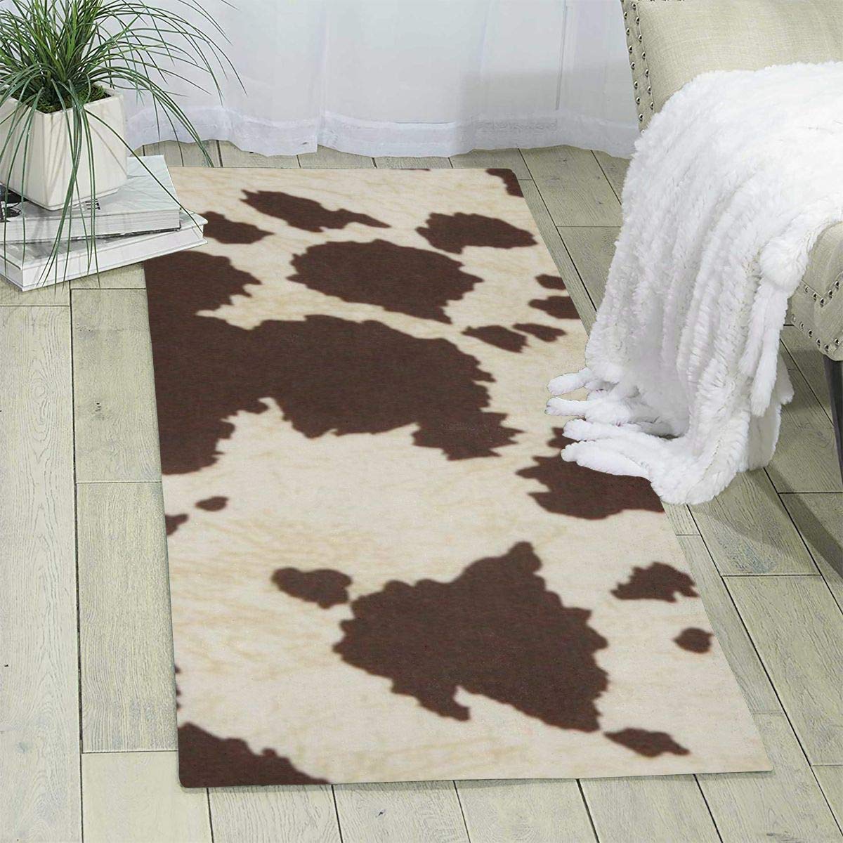 Cow Fur CLA0910039RU Runner Rug