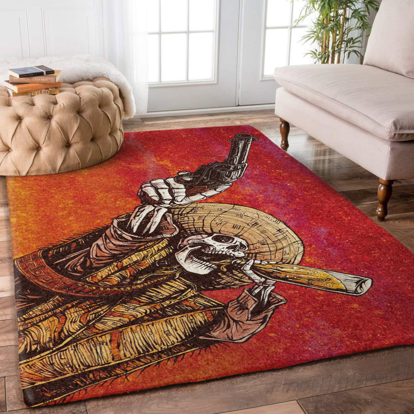 Cowboy Skull HT2210067M Rug