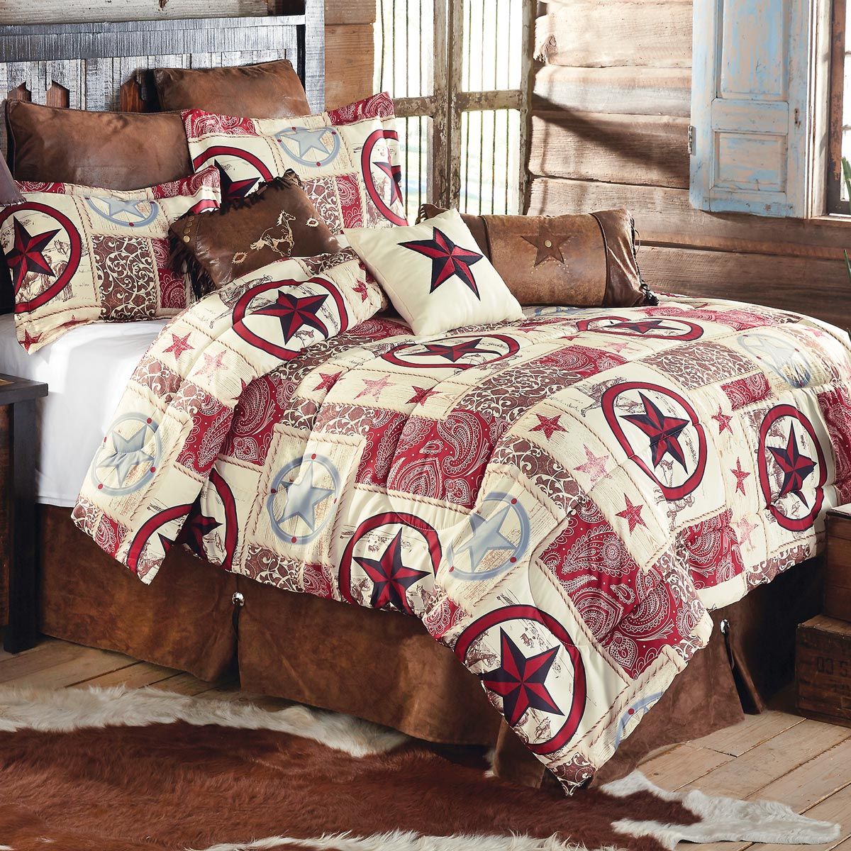 Cowboy Star Western CLP260914B Bedding Sets