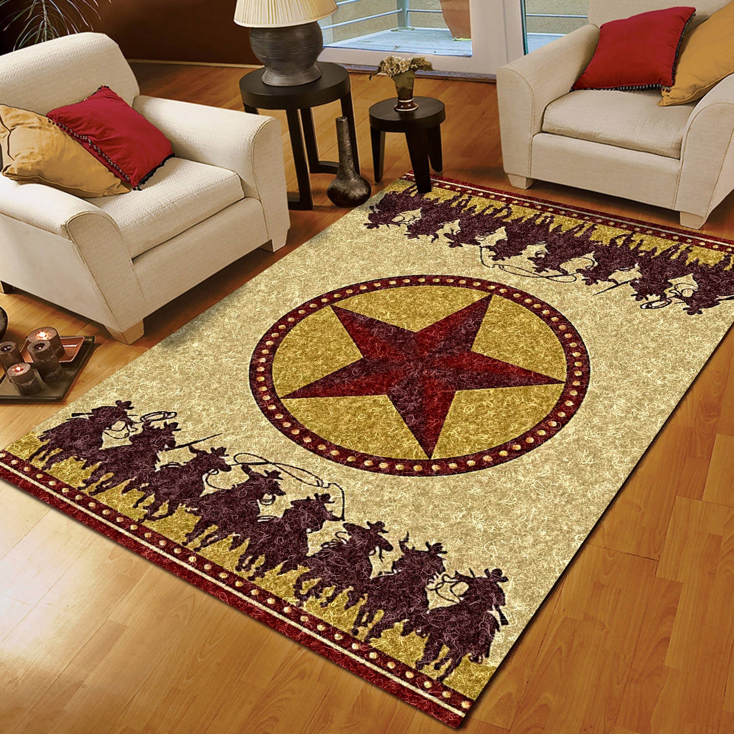 Cowboy Western HT220821M Rug