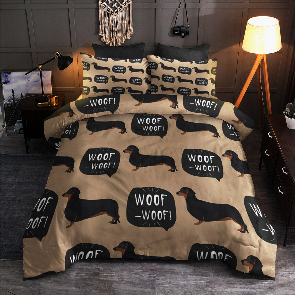 Dachshund CL150821MD Bedding Sets