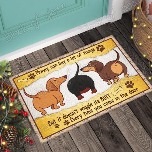 Dachshund CL25100037MDD Non-slip Door mats
