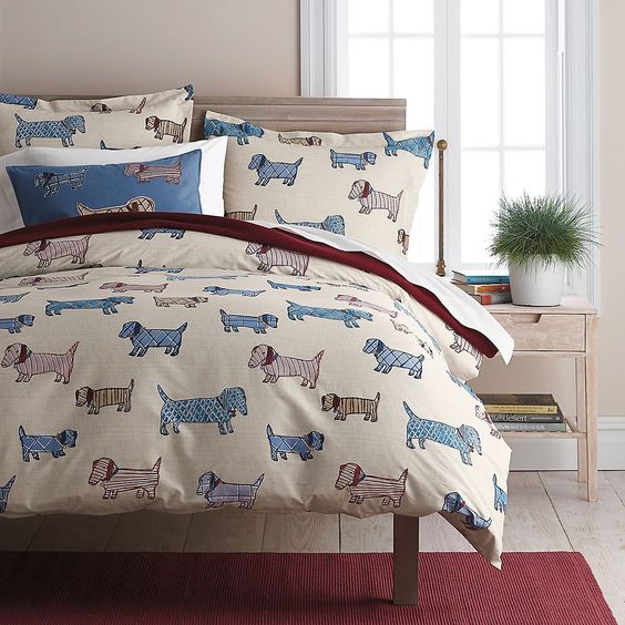 Dachshund CLA3009138B Bedding Sets