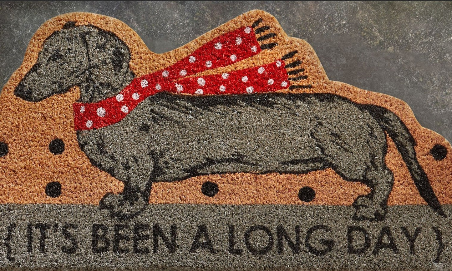 Dachshund CLT2011029R Non-slip Door mats