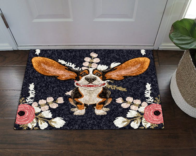Dachshund HN190923D Non-slip Door mats
