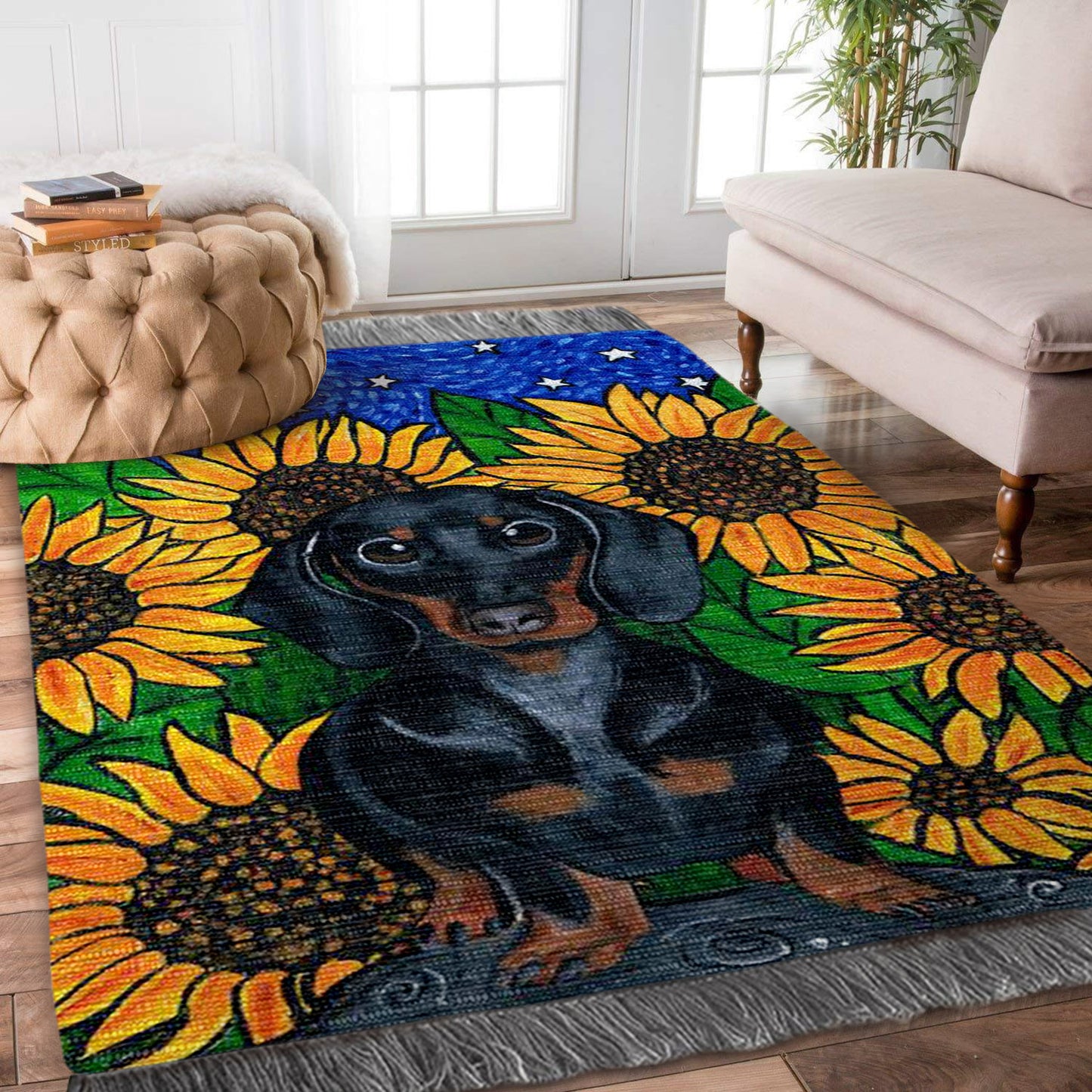 Dachshund TL1709032F Decorative Floor-cloth