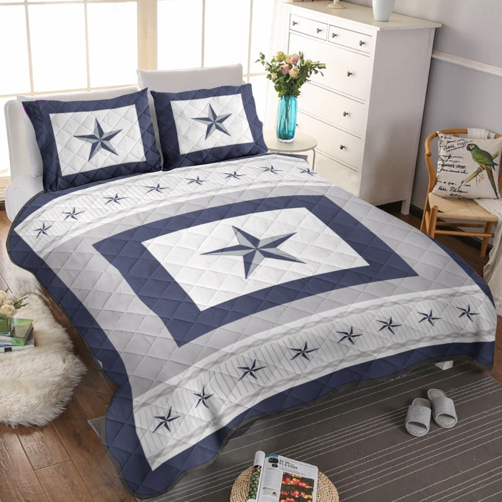 Dallas Cowboy Star CLT2510023T Quilt Bedding Set