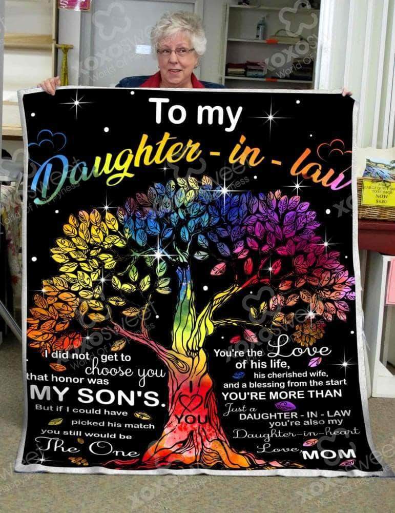 Daughter In Heart CL05100140MDF Sherpa Fleece Blanket