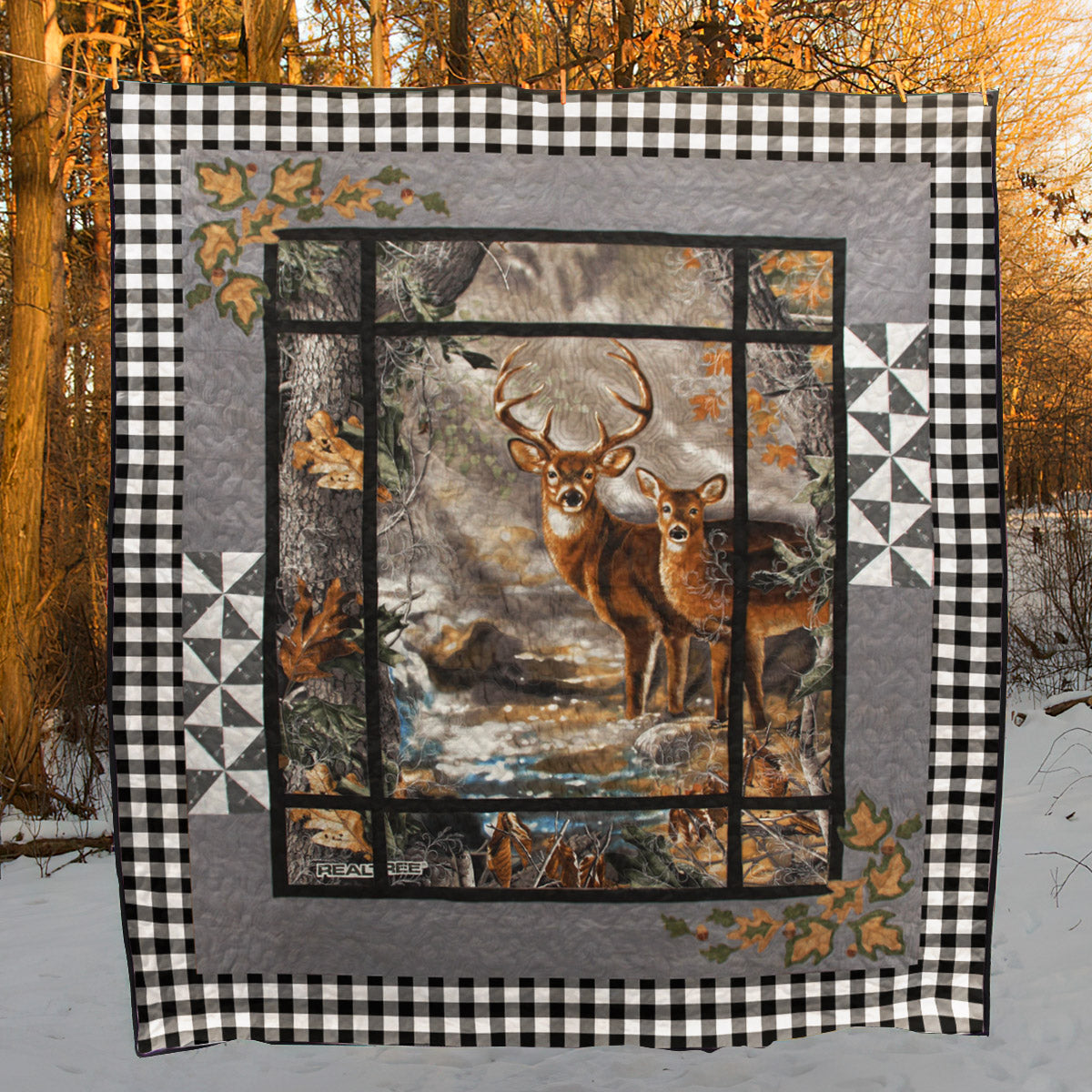 Deer CLA170625 Quilt Blanket