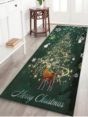 Deer Merry Christmas CLP0810030R Runner Rug