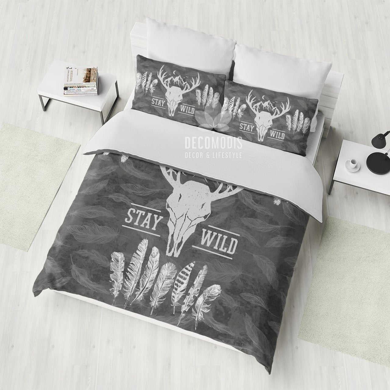 Deer Skull CL09100103MDB Bedding Sets