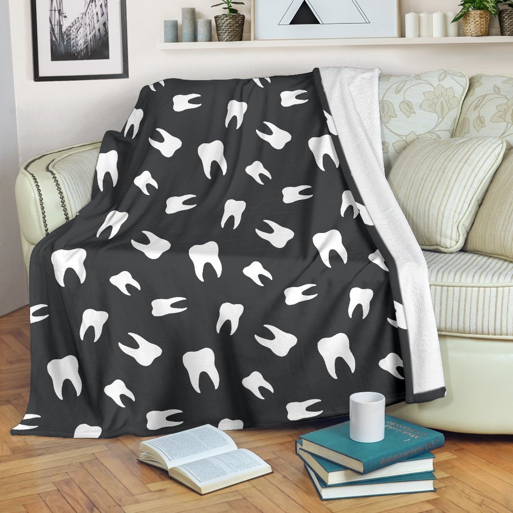 Dentist Dental Dentistry Tooth CL12100360MDF Sherpa Fleece Blanket