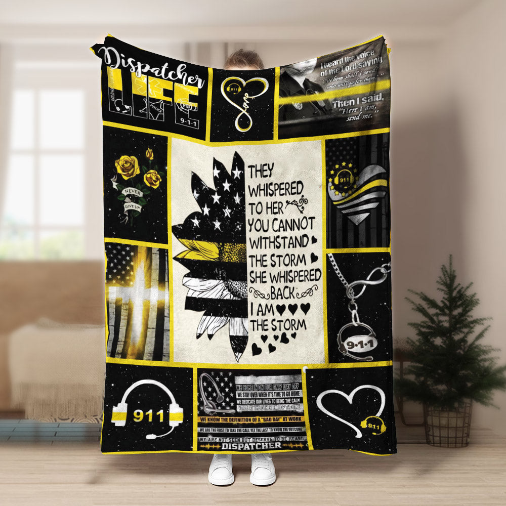 Dispatcher CL240831MD Sherpa Fleece Blanket