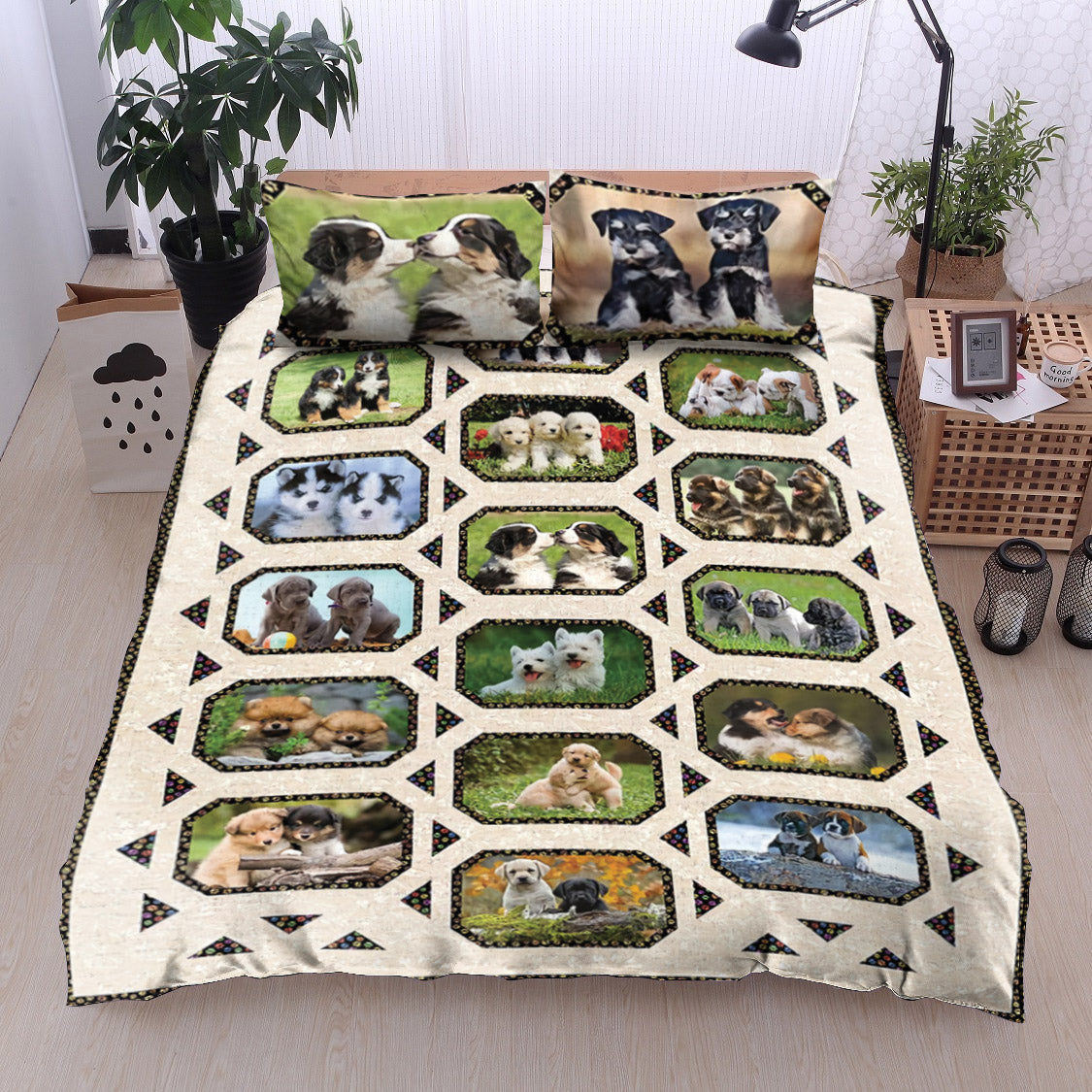 Dogs VD25100141B Bedding Sets