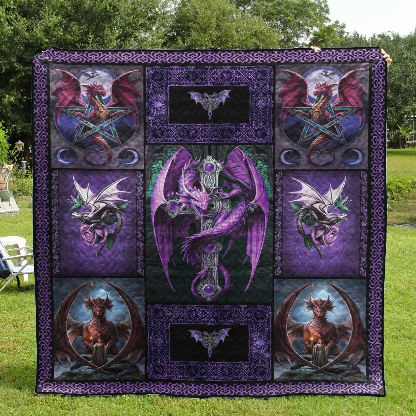 Dragon CLA0810118Q Quilt Blanket
