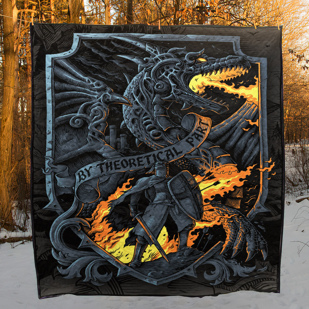 Dragon CLA2910219Q Quilt Blanket