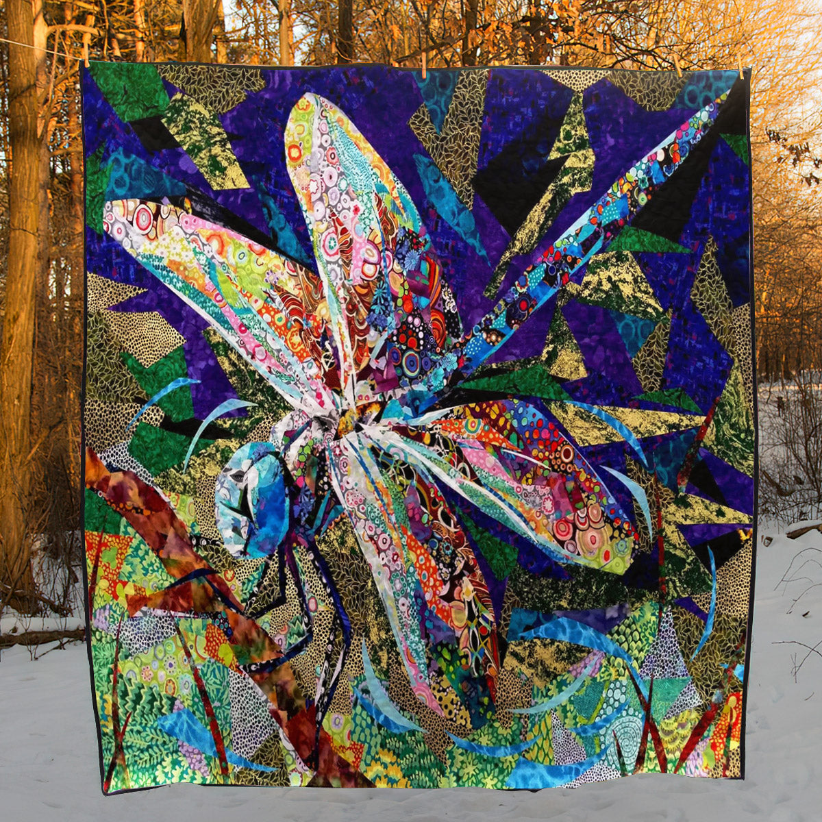 Dragonfly TD2809416 Quilt Blanket