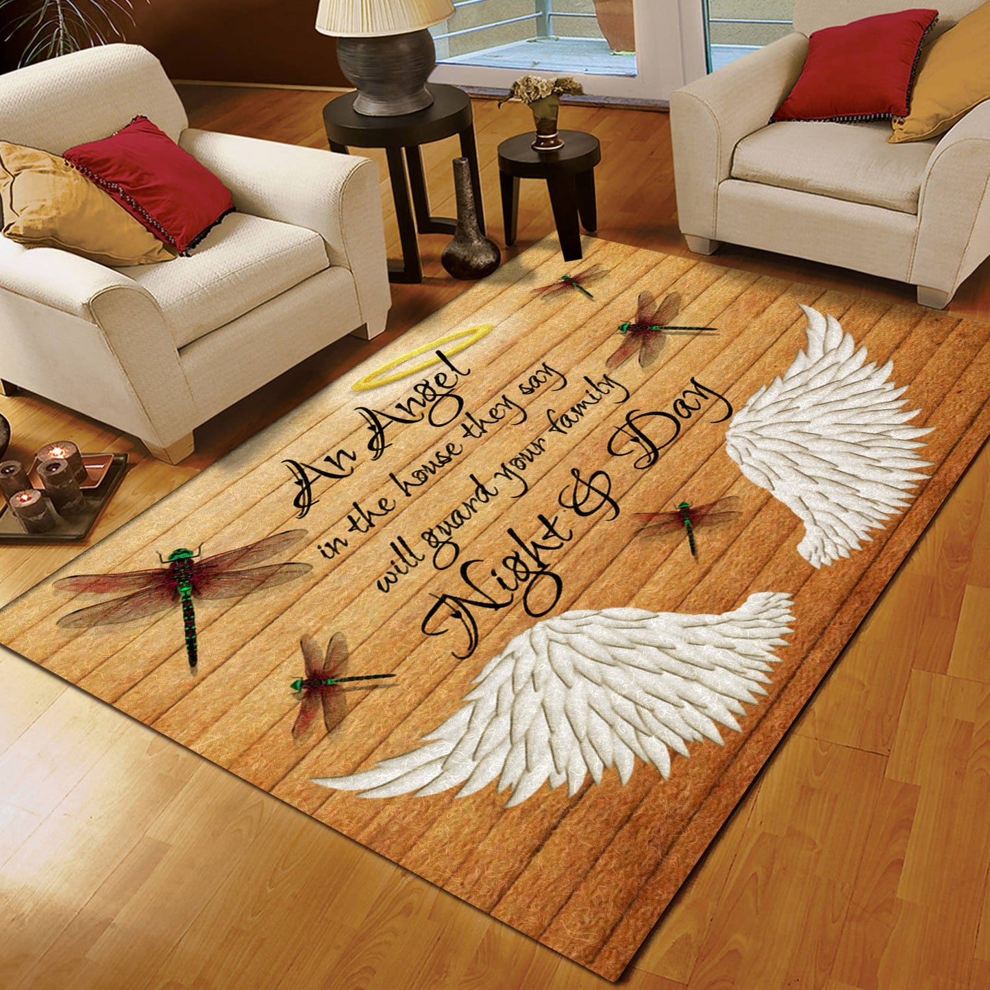 Dragonfly An Angel In The House CL16110273MDR Rug