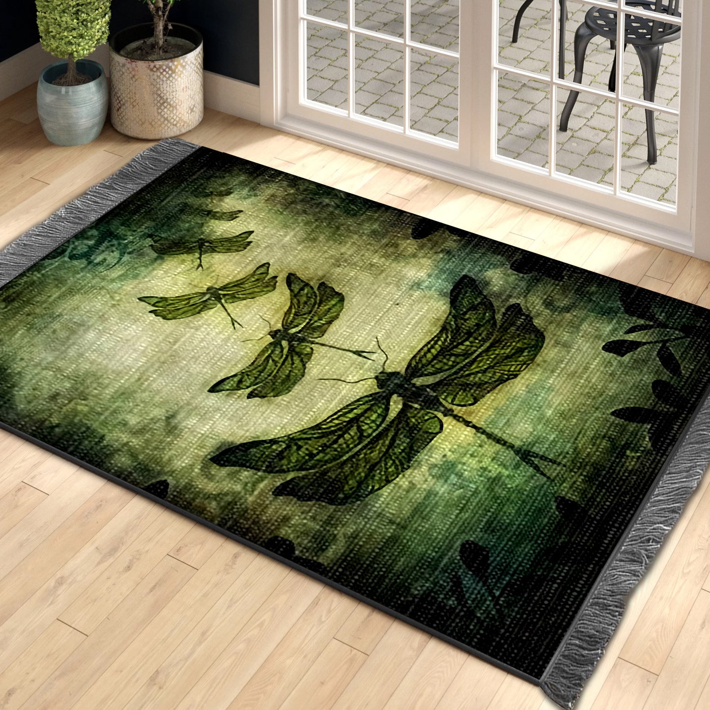 Dragonfly CL260823MDO Decorative Floor-cloth