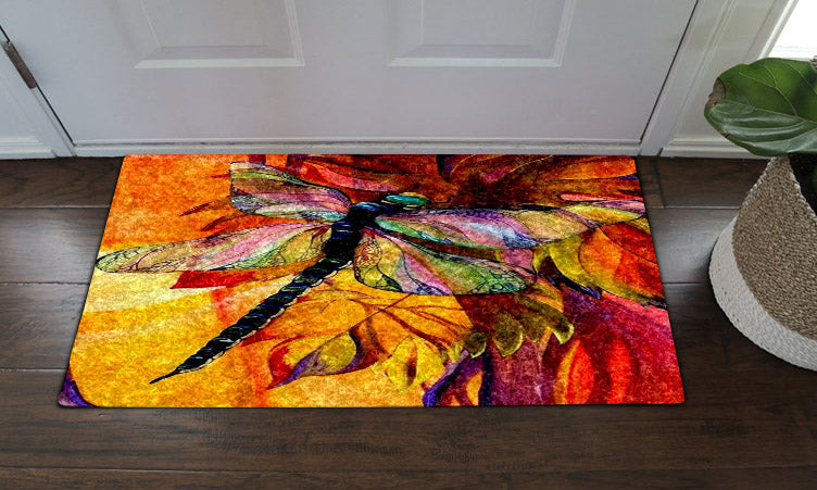 Dragonfly Color HN22100068D Non-slip Door mats
