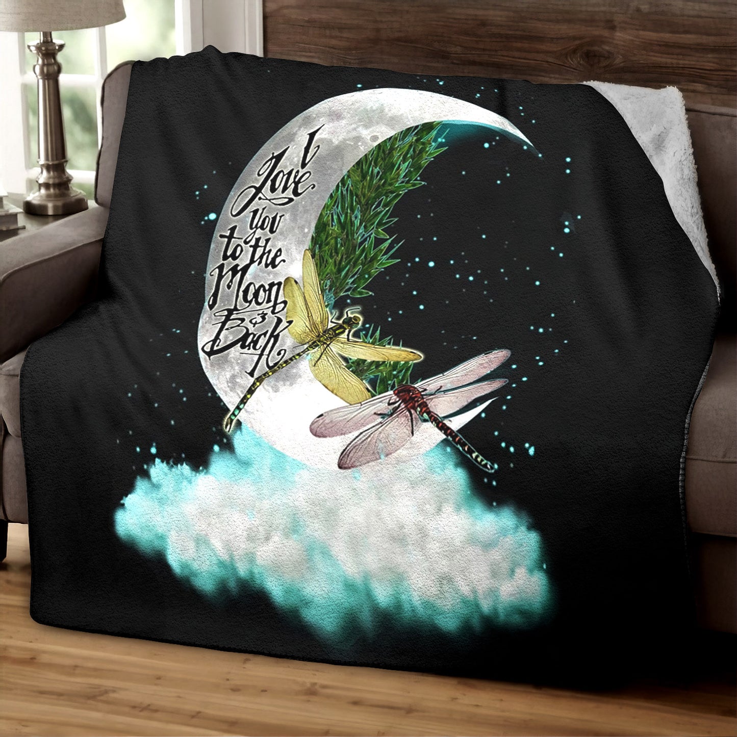 Dragonfly HM030922TT Sherpa Fleece Blanket