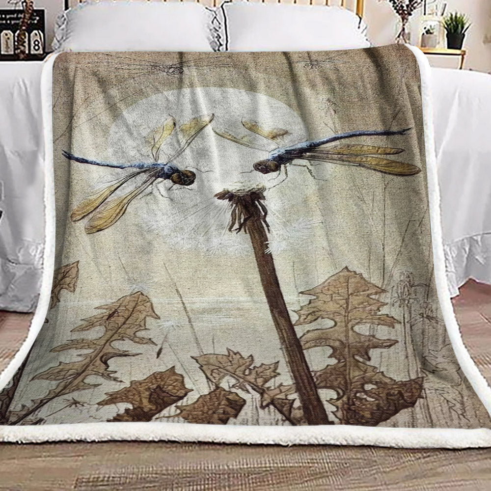 Dragonfly NT1111113F Sherpa Fleece Blanket