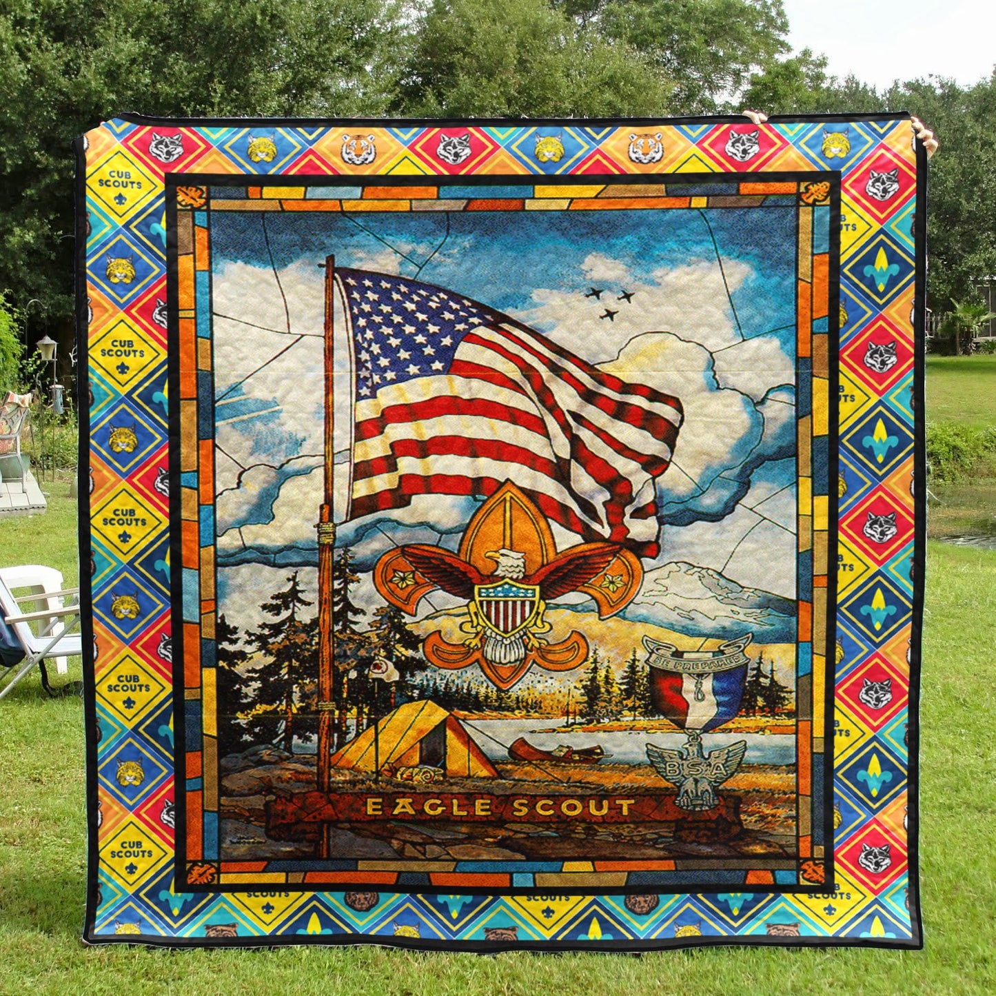 Eagle Scout TD2809434 Quilt Blanket