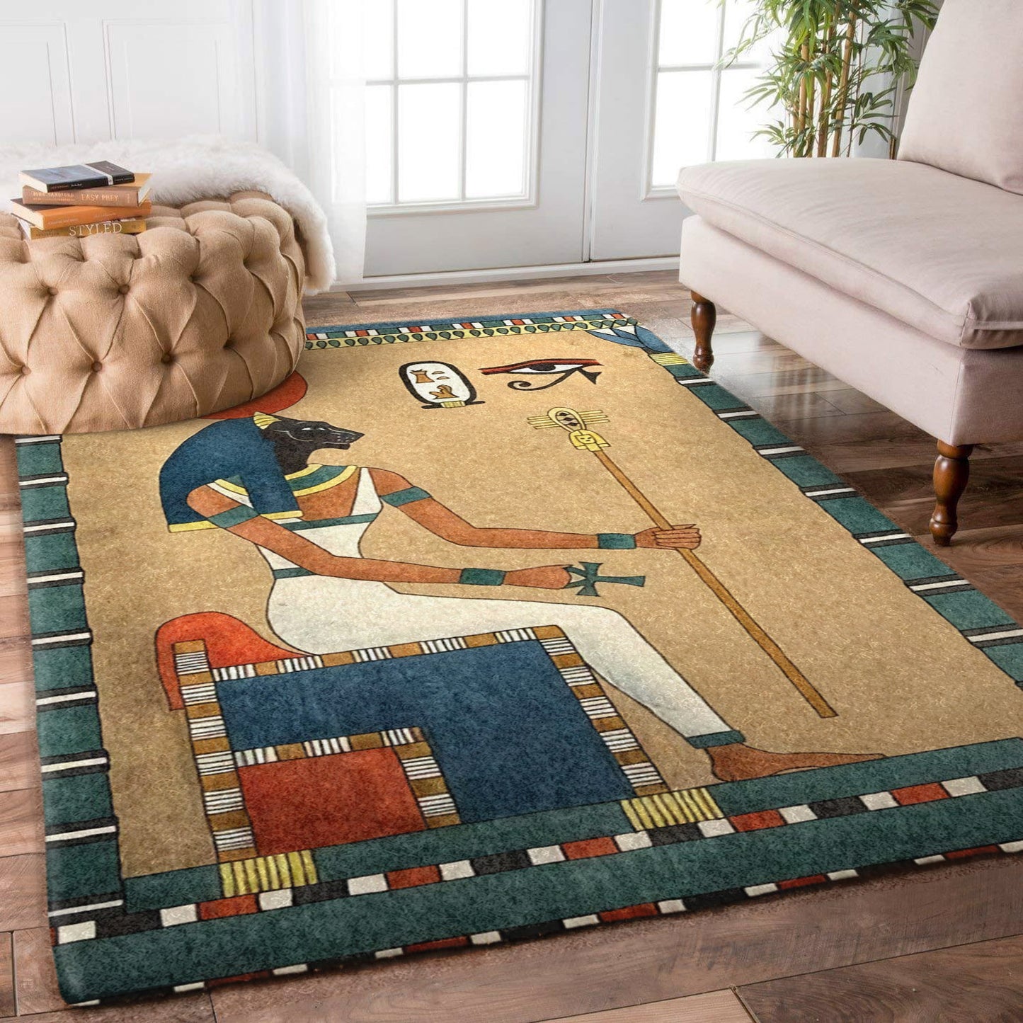 Egyptian Goddess Bastet HT0510067M Rug