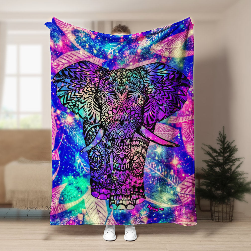 Elephant BL160831F Sherpa Fleece Blanket