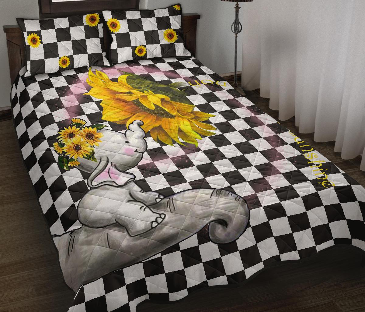 Elephant Sunflower CL07110418MDB Bedding Sets