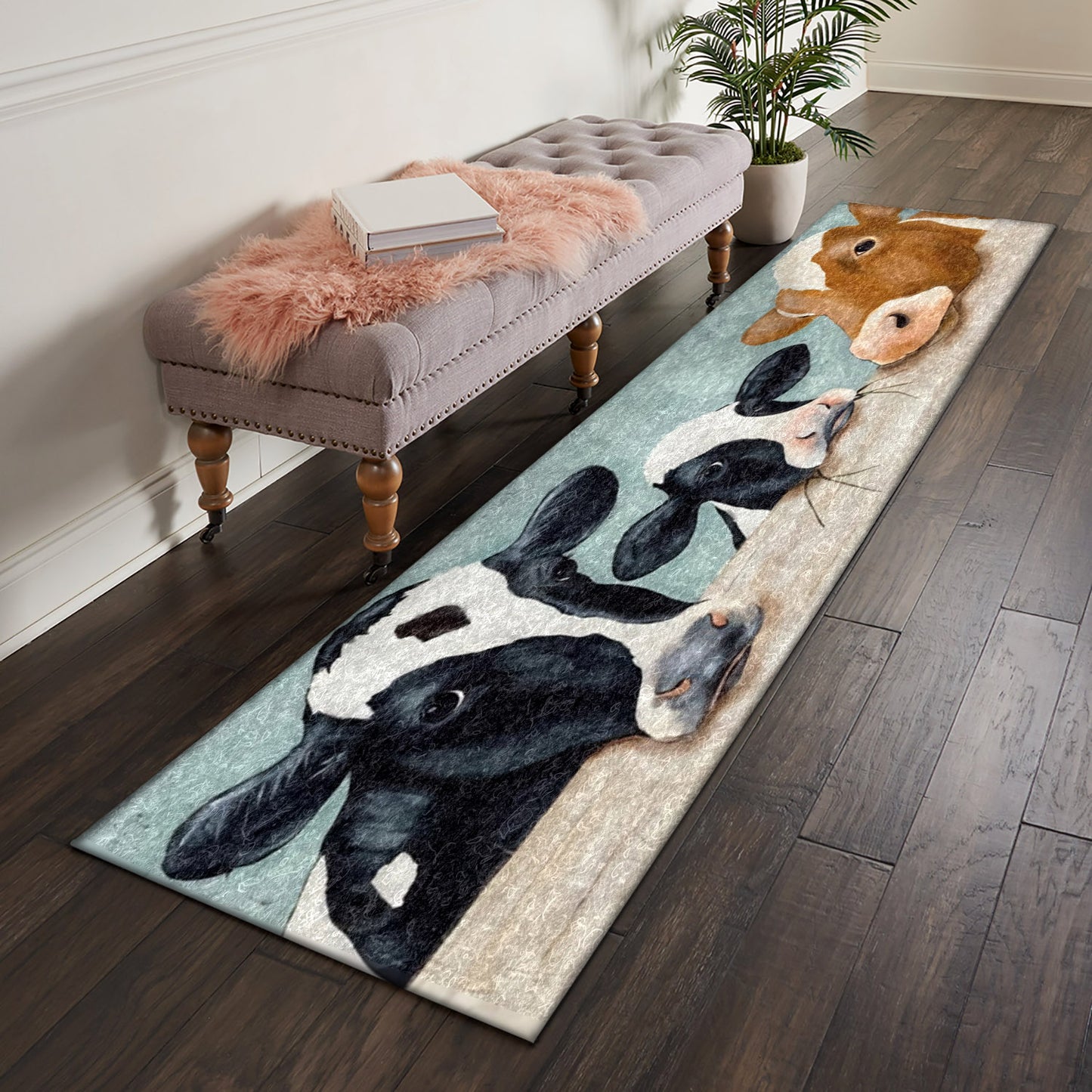 Family Cow HT101017N Runner Rug