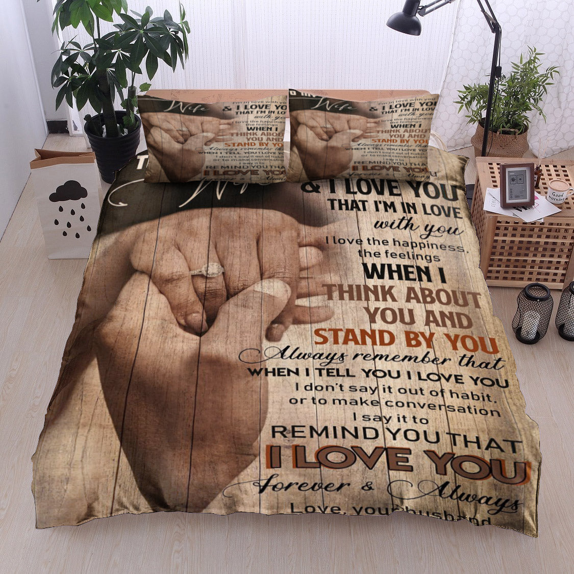 Family To My Wife CL18110500MDB Bedding Sets