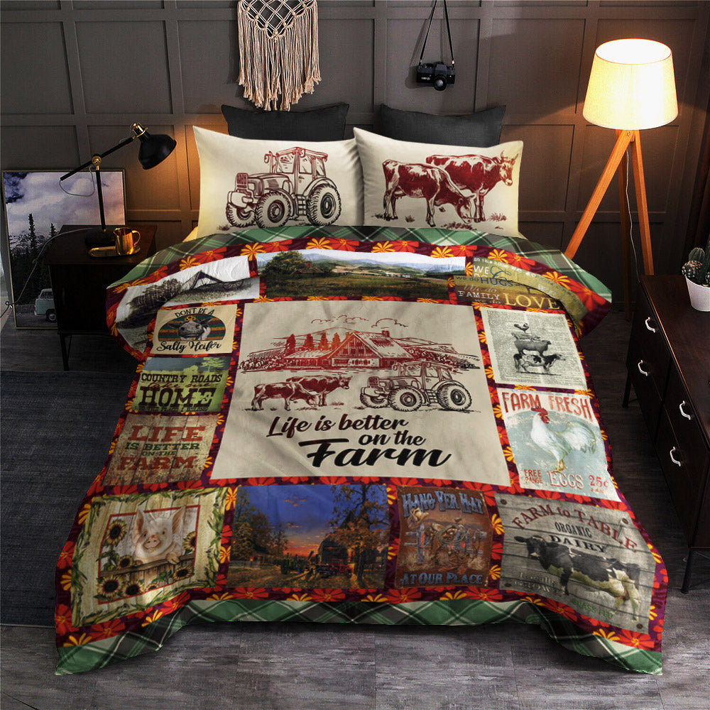 Farm Life Is Better On The Farm CLM3010237B Bedding Sets