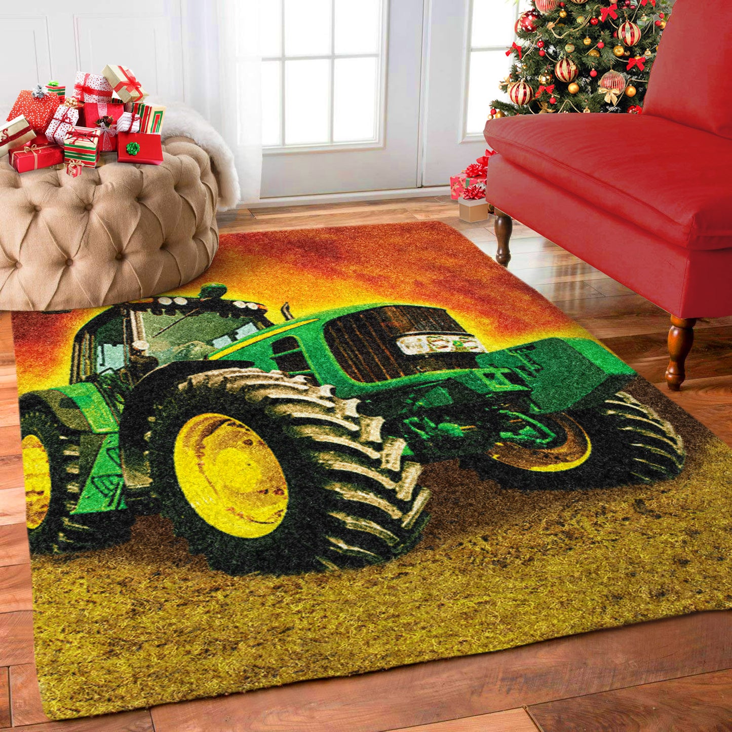 Farming Tractor HM2310071M Rug