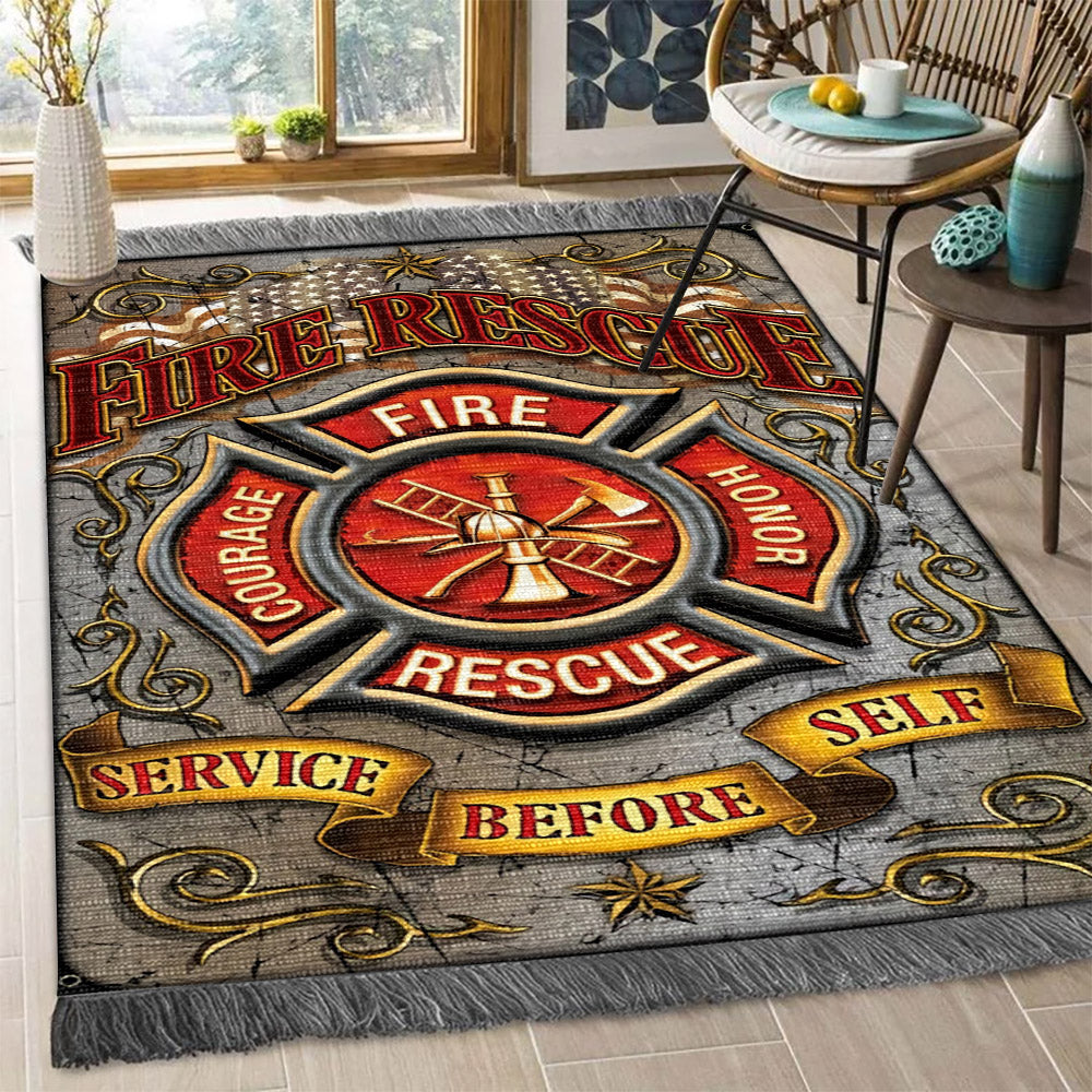 Firefighter AA0910040F Decorative Floor-cloth