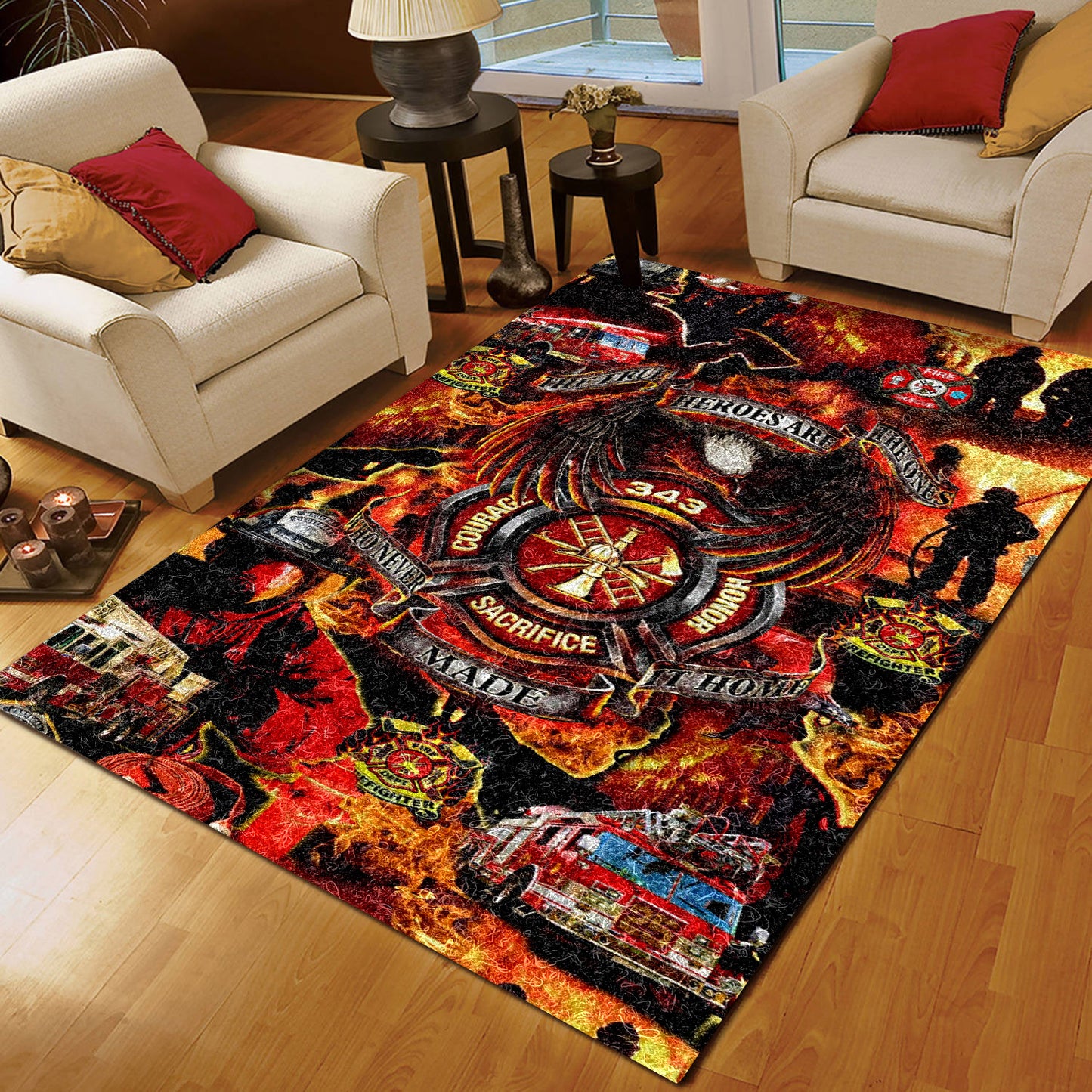 Firefighter TL140820TM Rug
