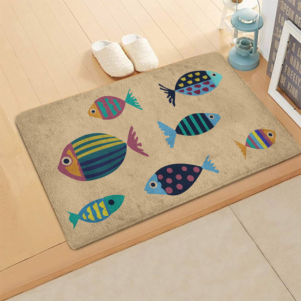 Fish CLM190925D Non-slip Door mats
