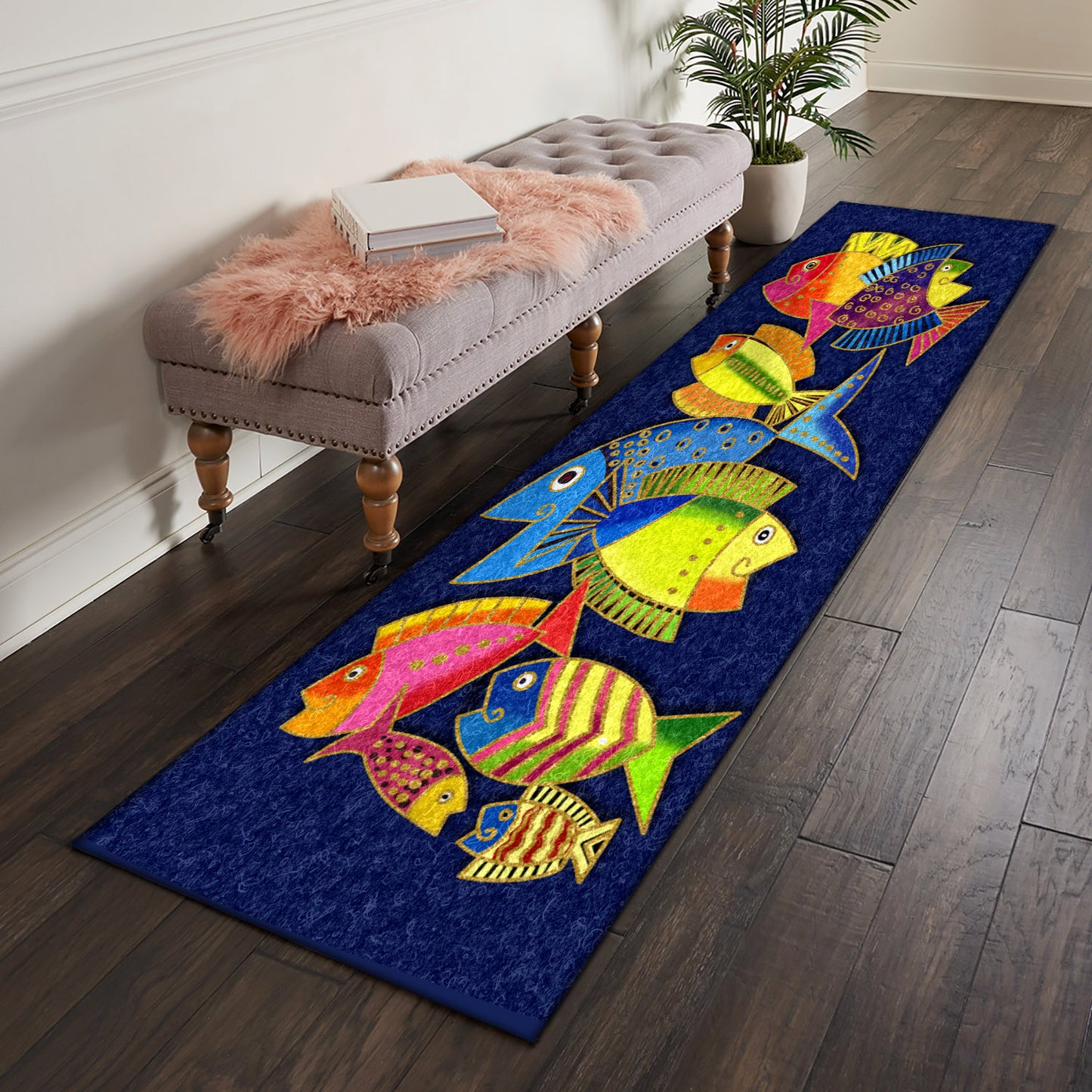 Fish HM121018N Runner Rug