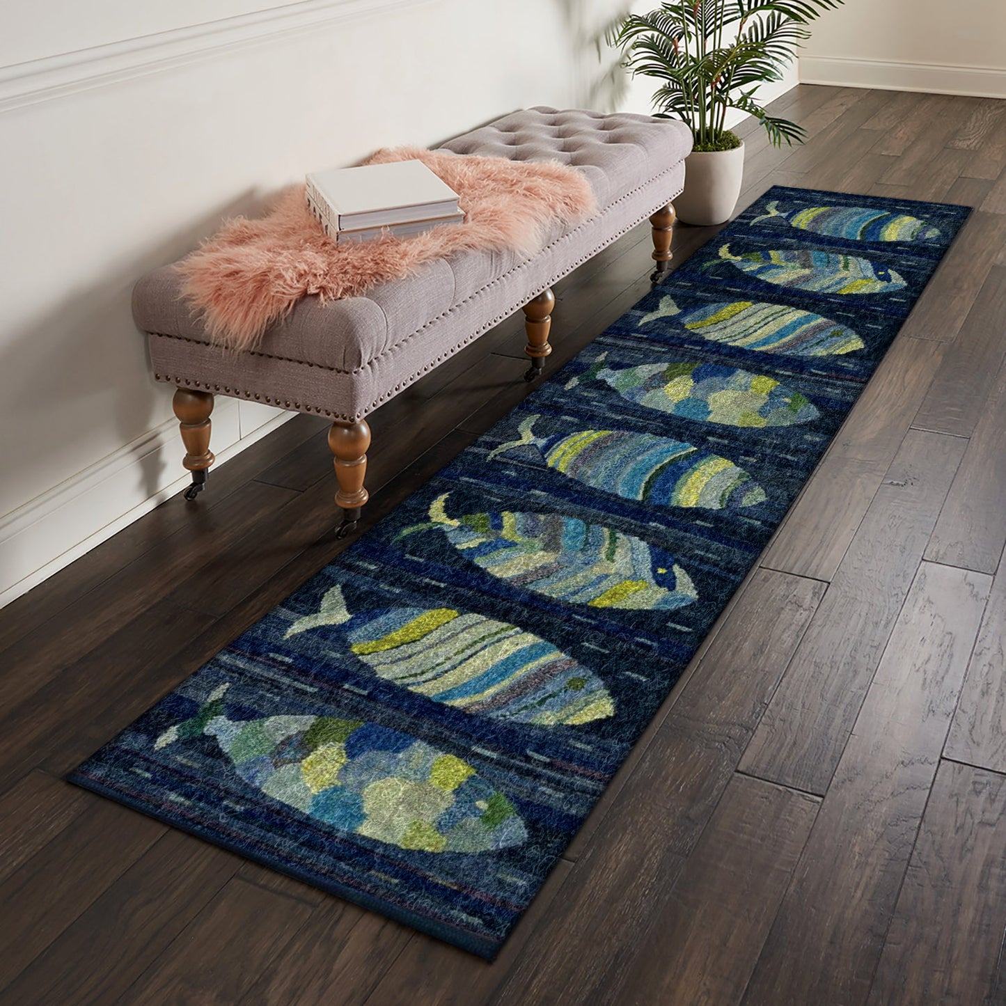 Fish HM121019N Runner Rug