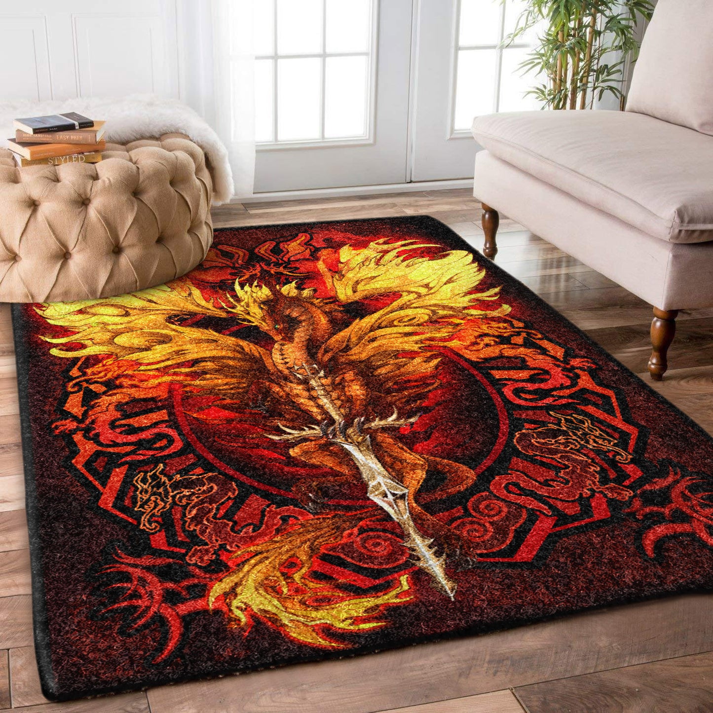 Flameblade Dragon BT0510110R Rug