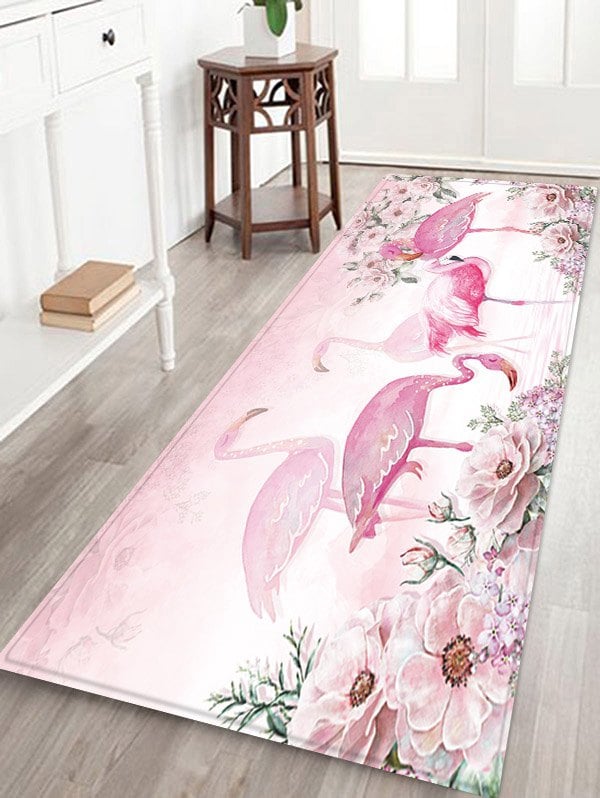 Flamingo And Flower CLH041078RU Runner Rug