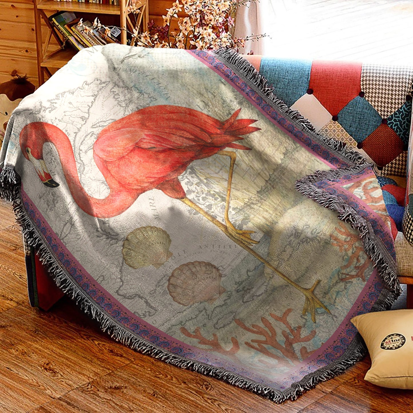 Flamingo TN2709044S Throw Blankets For Sofa