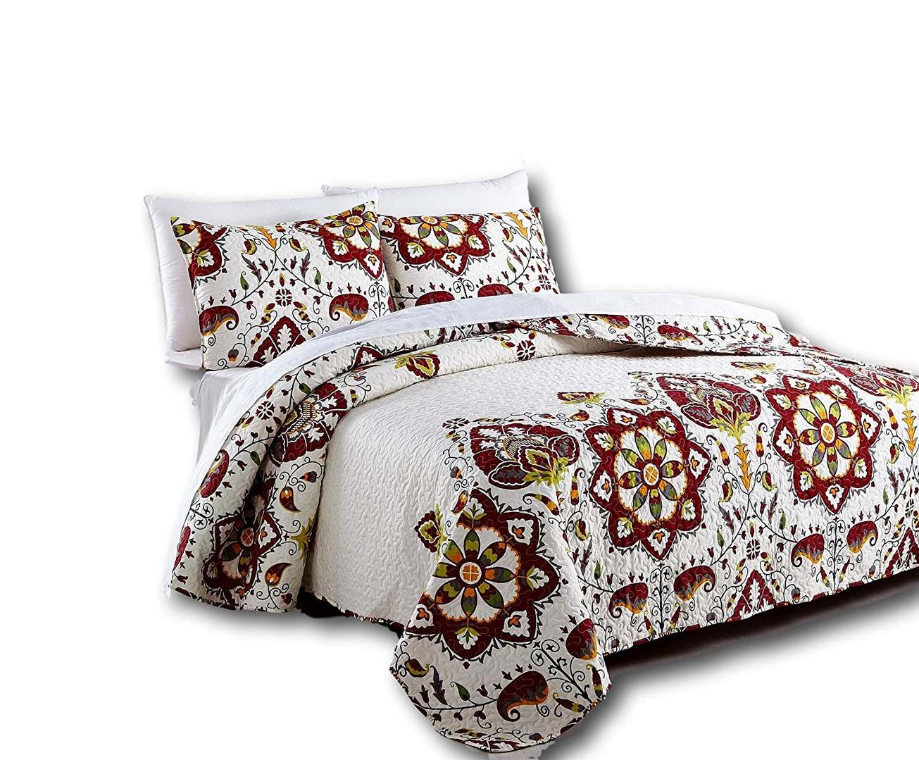 Floral CLM2210118B Quilt Bedding Set